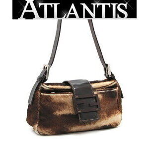 FENDI Mamma Bucket Shoulder Bag Harako Leather